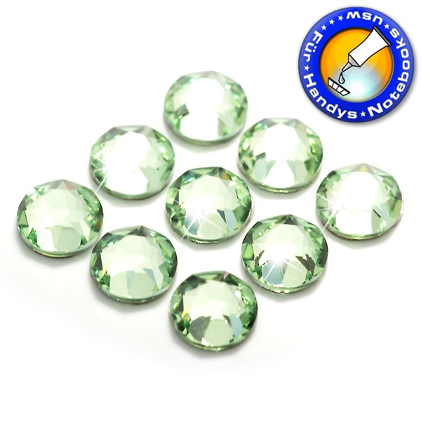 Swarovski 2088 SS12 Chrysolite Strasssteine zum Aufkleben