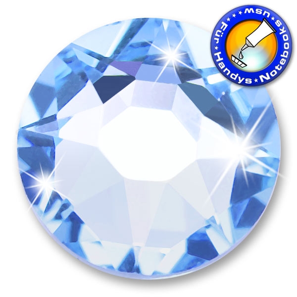 Swarovski 2088 XIRIUS SS16 Light Sapphire Strasssteine zum Aufkleben