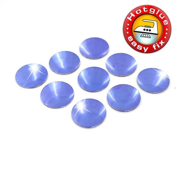 Bügelnieten Blau-Violett glänzend