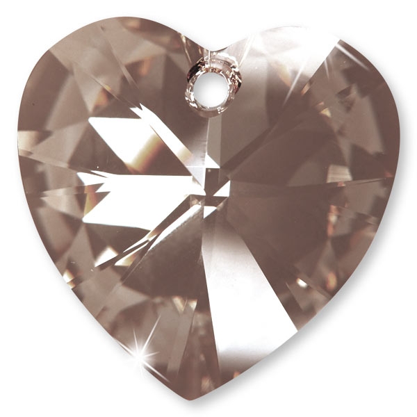 SWAROVSKI Anhänger - Crystal Bronze Shade - Herz - 28 mm