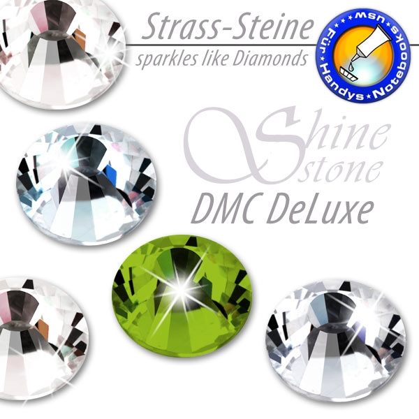 ShineStone DeLuxe DMC Strass-Steine SS10 Olivine