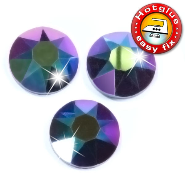 Swarovski 2078 Hotfix SS20 Crystal Scarabaeus Green Strasssteine zum Aufbügeln