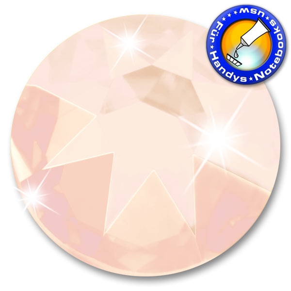 Swarovski 2088 XIRIUS SS12 Rose Peach Strasssteine zum Aufkleben