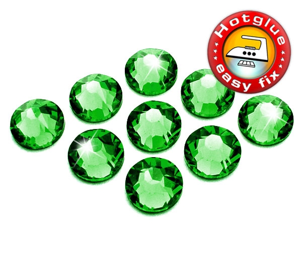Swarovski 2038 Hotfix SS8 Fern Green Strasssteine zum Aufbügeln