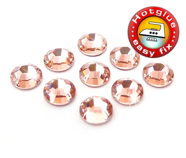 Swarovski 2038 XILION Hotfix, SS8 Light Peach Strasssteine zum Aufbügeln
