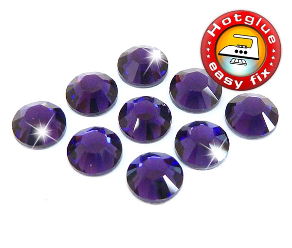Swarovski 2038 Hotfix SS6 Purple Velvet Strasssteine zum Aufbügeln