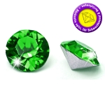 Swarovski® Kristalle 1088 XIRIUS Chatons, SS19 Fern Green (Strass-Steine zum Einkleben)
