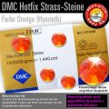 DMC Hotfix Strass-Steine SS20 Farbe Orange (Hyazinth)