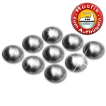 Swarovski 2080 Cabochon Hotfix SS10 Crystal Dark Grey zum aufbügeln