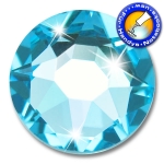Swarovski® Kristalle 2088 XIRIUS, SS12 Aquamarine (Strass-Steine)