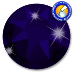 Swarovski 2088 SS12 Dark Indigo Strasssteine zum Aufkleben