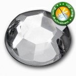 Strass-Steine aus Acryl zum Aufnähen 8mm Crystal