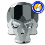 Swarovski Strass Steine 2856 Crystal Silver Night zum Aufkleben