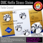 DMC Hotfix Strass-Steine SS20, Crystal