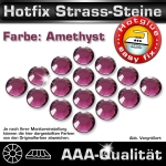 Hotfix Strass-Steine SS10 Amethyst zum Aufbügeln
