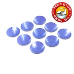 Bügelnieten Blau-Violett glänzend