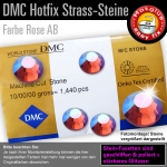 DMC Hotfix Strass-Steine SS20 Rose AB