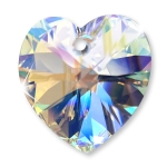 Swarovski® Anhänger 6228 Herz, ca. 14,4x14 mm Crystal AB