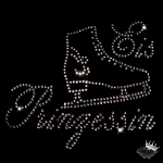 Strass-Bügelbild Eisprinzessin 160mm