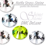 ShineStone DeLuxe Hotfix Strass-Steine SS16 Citrine AB zum Aufbügeln
