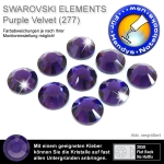 Swarovski 2058 XILION, SS5 Purple Velvet Strasssteine zum Aufkleben