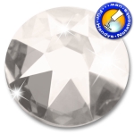 Swarovski 2088 SS12 Crystal Silver Shade Strasssteine zum Aufkleben