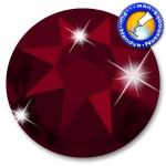 Swarovski 2088 XIRIUS SS12 Burgundy Strasssteine zum Aufkleben